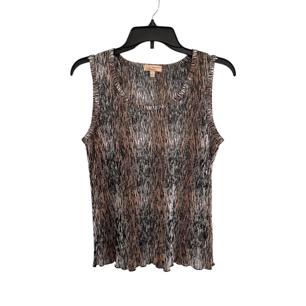 vintage animal print tank
